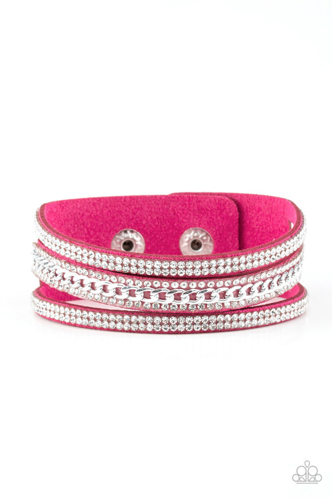 Rollin In Rhinestones- Pink