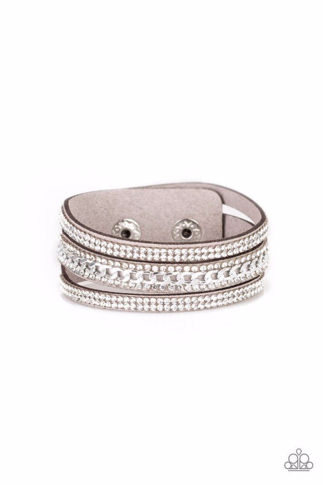 Rollin In Rhinestones- Silver