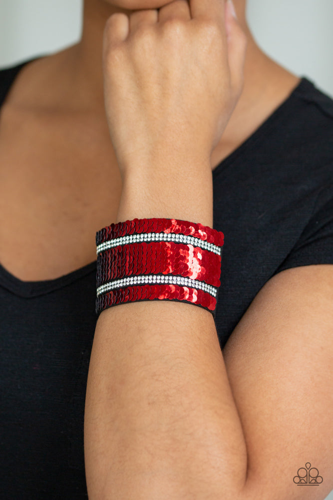 Mermaid Service - Red/Silver