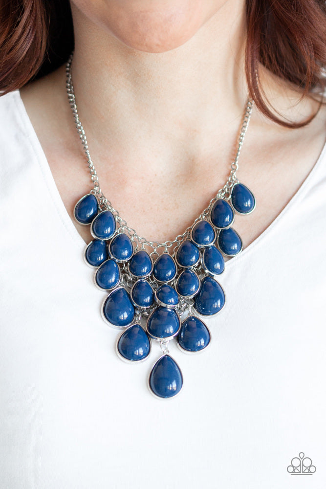 Shop Til You Teardrop - Blue