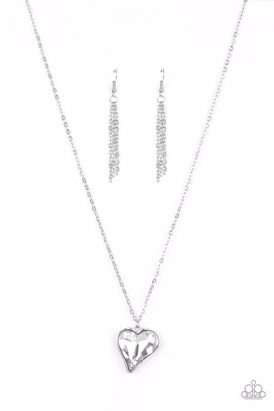 Heart Flutter - White