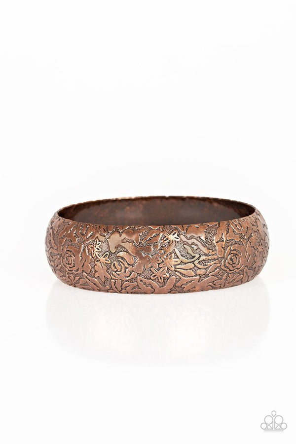 Garden Villa - copper bangle
