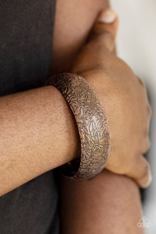 Garden Villa - copper bangle