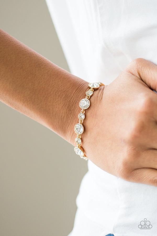 Starstruck Sparkle - gold bracelet