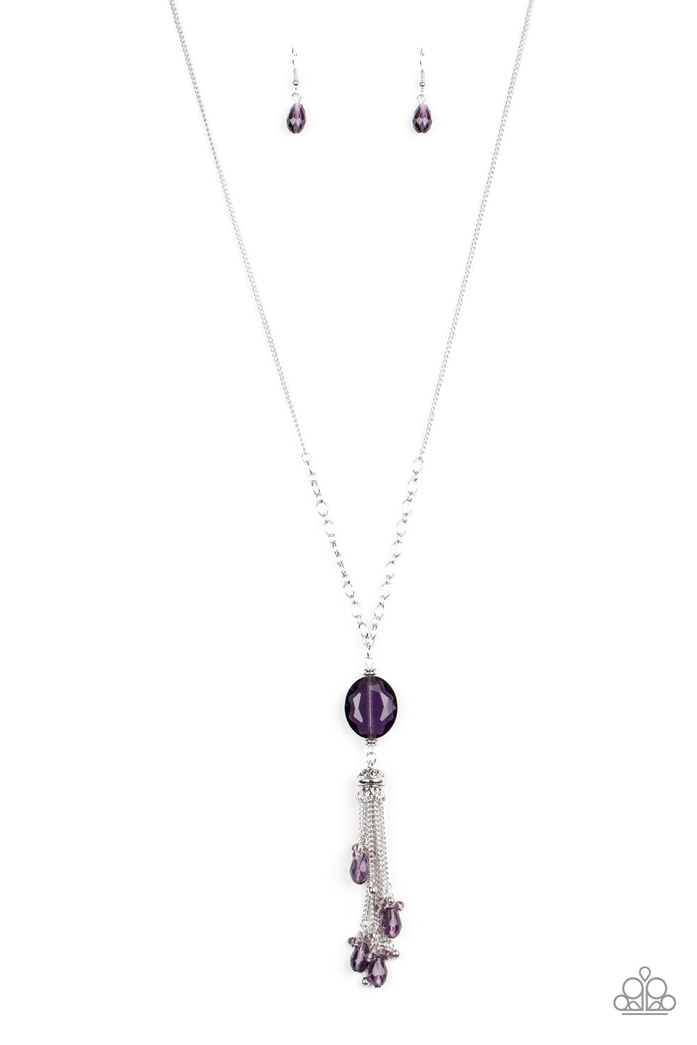 Fringe Flavor - purple necklace