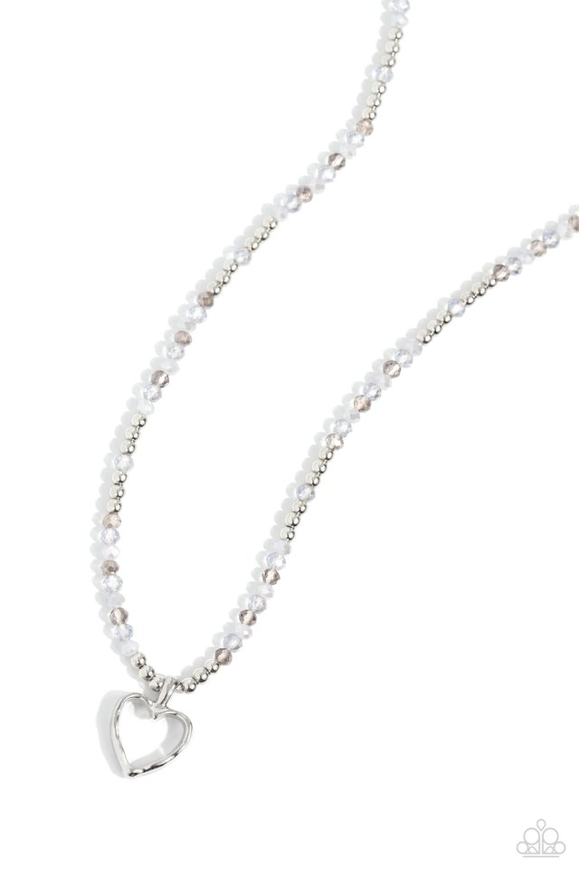 Flashy Fairy Tale - Silver necklace