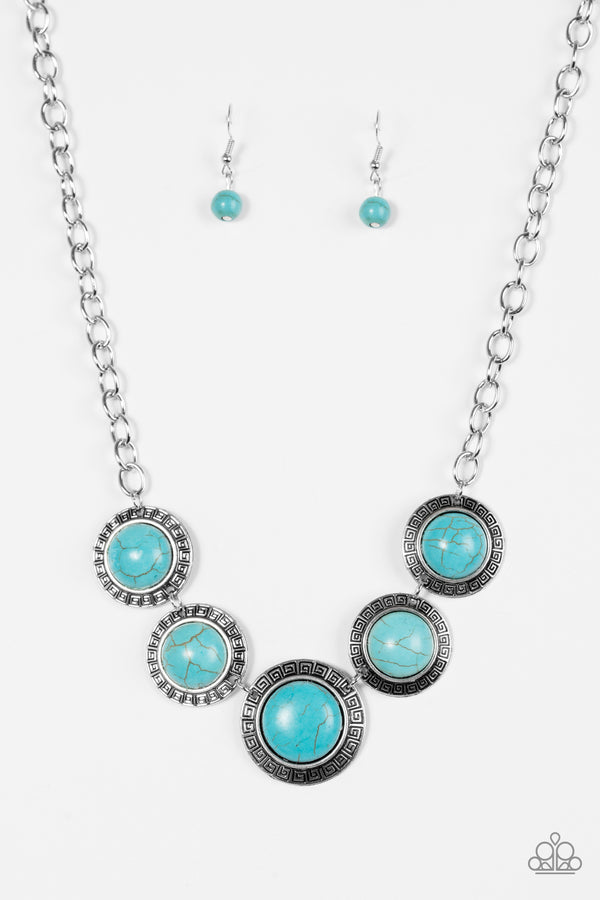 Mountain Roamer - blue necklace