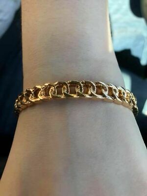Might and Chain - gold bangle