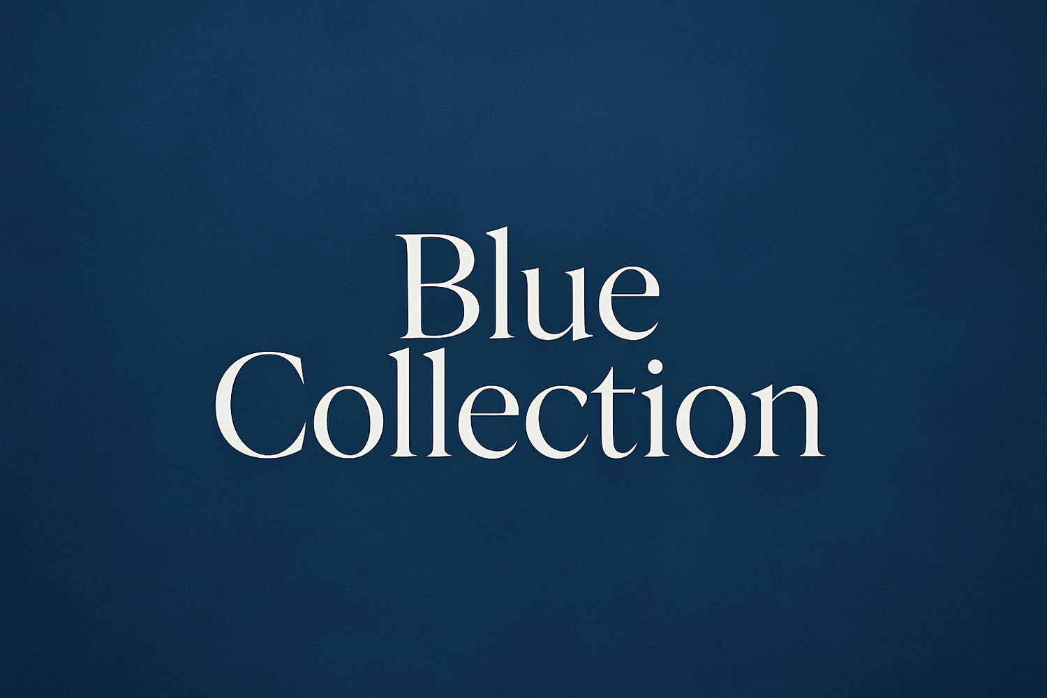 The Blue Collection