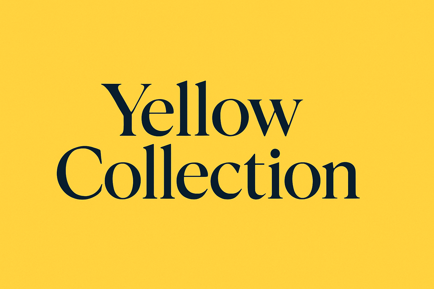 The Yellow Collection