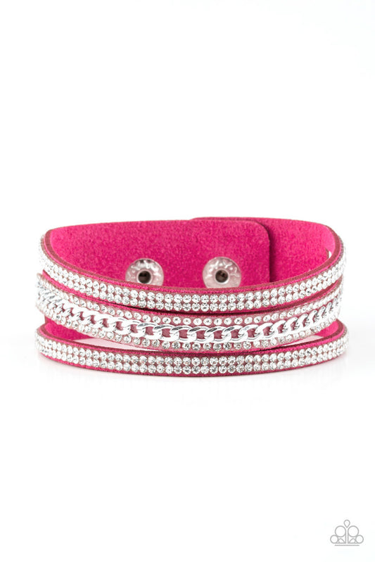 Rollin In Rhinestones- Pink
