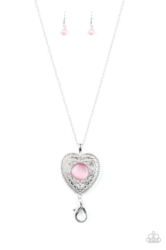 One Heart - Pink Lanyard