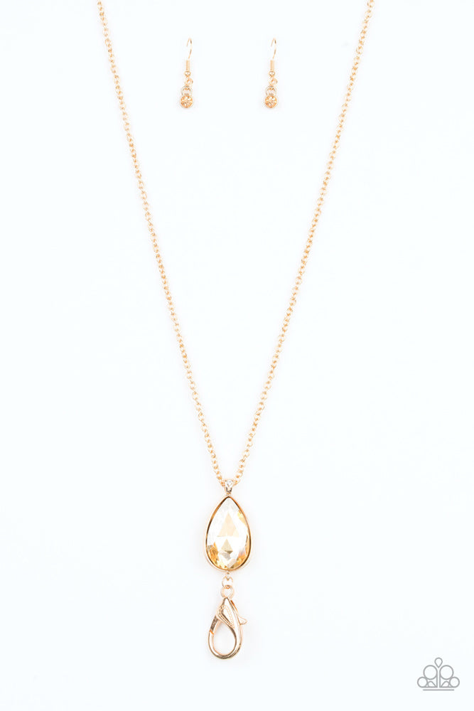 Elite Shine - Gold Lanyard