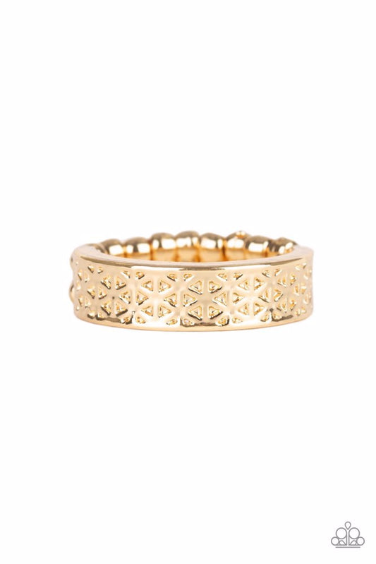 Flowered and Board - Gold