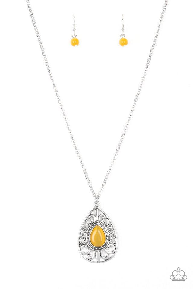 Modern Majesty - yellow necklace