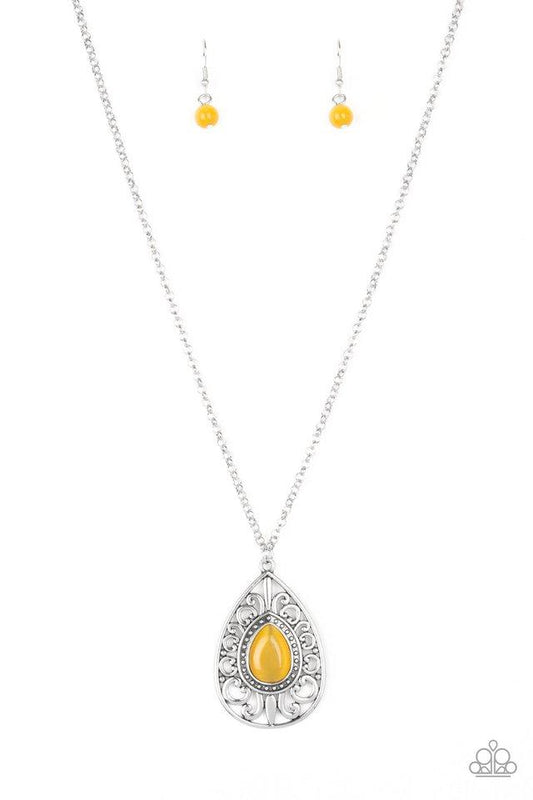 Modern Majesty - yellow necklace