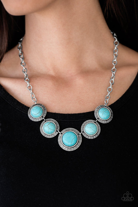 Mountain Roamer - blue necklace