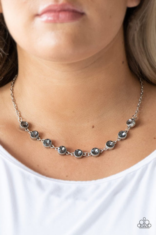Starlit Social - silver necklace