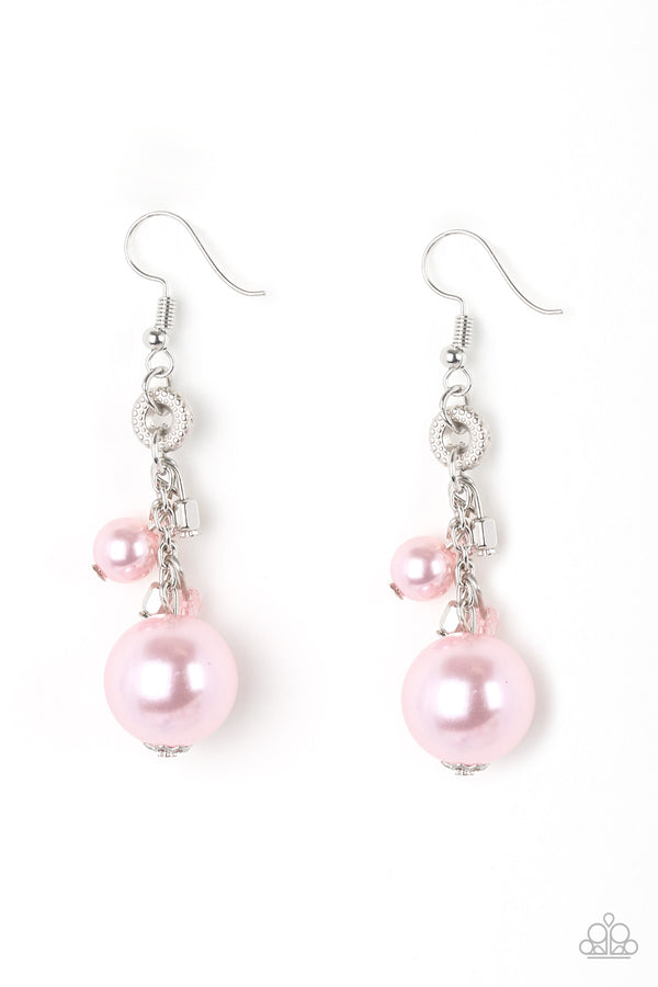 Timelessly Traditional - pink earrings