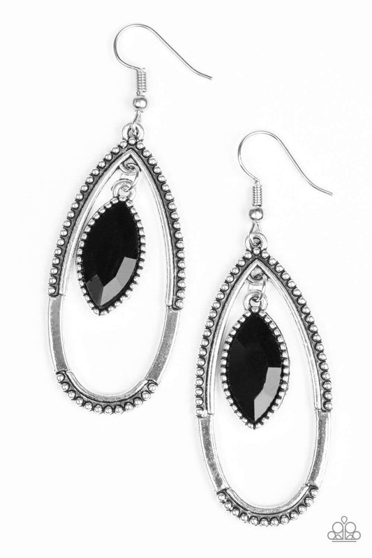 Top Rank - black earrings